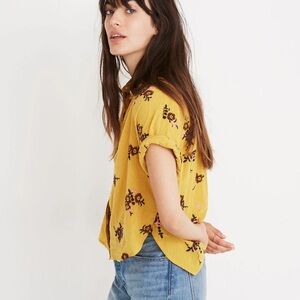 Madewell button up blouse